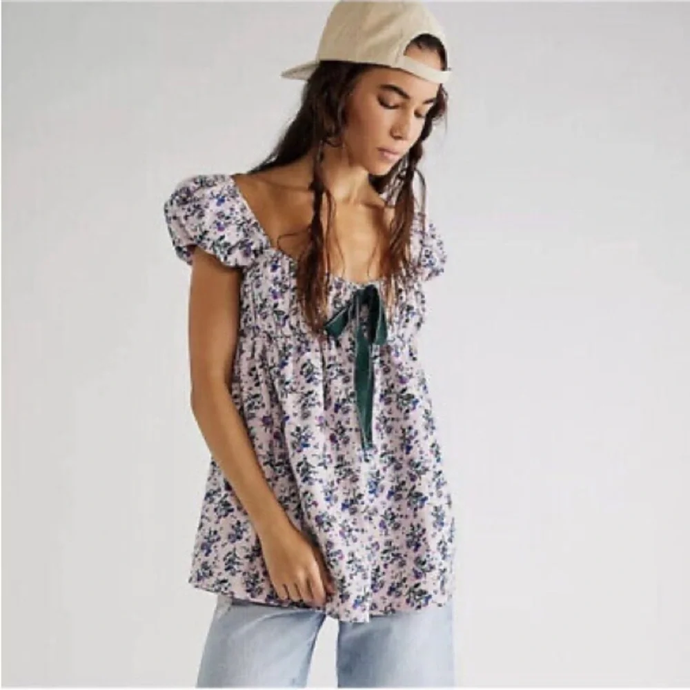 Free People Gaia Printed Tunic Dress
